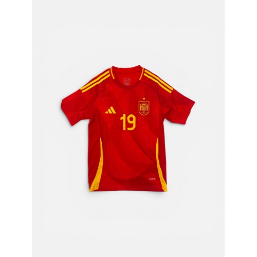 Adidas Ισπανία Lamine Yamal #19 Home Jersey EURO 2024